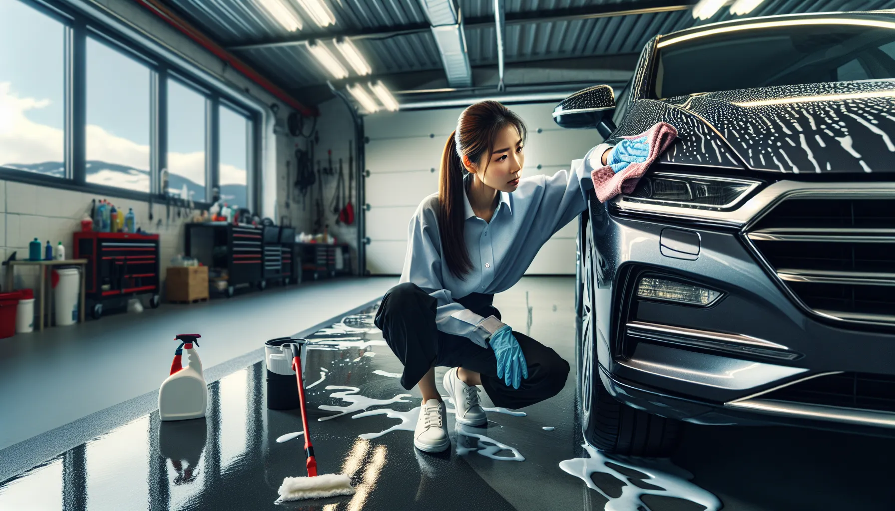 Optimal forberedelse av lakken gir det beste resultatet og forlenget levetid for keramisk coating – illustrasjon